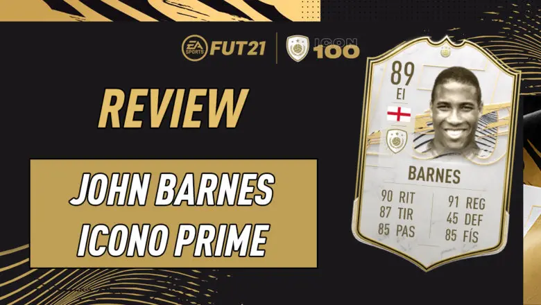 FIFA 21 Ultimate Team Portada Review Barnes Icono Prime