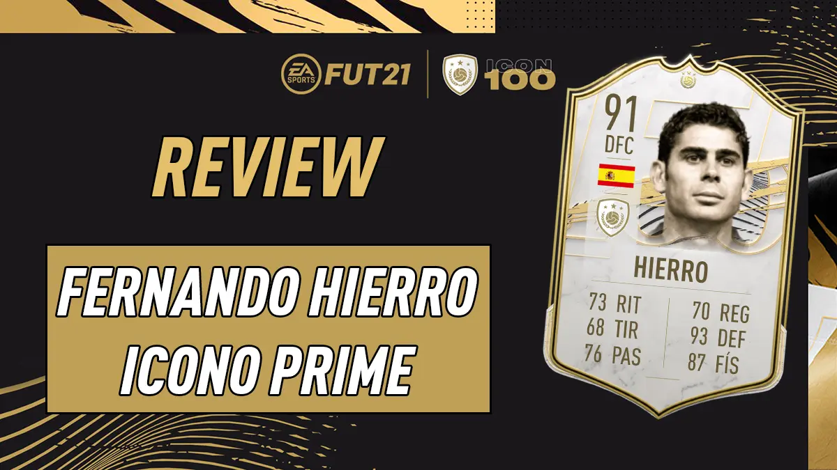 FIFA 21 Ultimate Team Portada Review Hierro Icono Prime