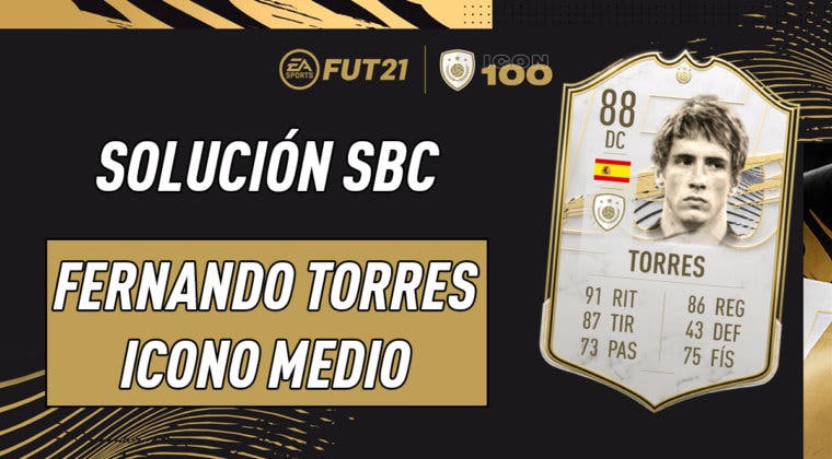 Imagen de FIFA 21: solución al SBC de Fernando Torres Icono Medio