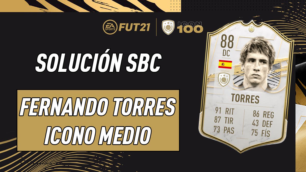 FIFA 21 Ultimate Team Portada Solución SBC Torres Icono Medio