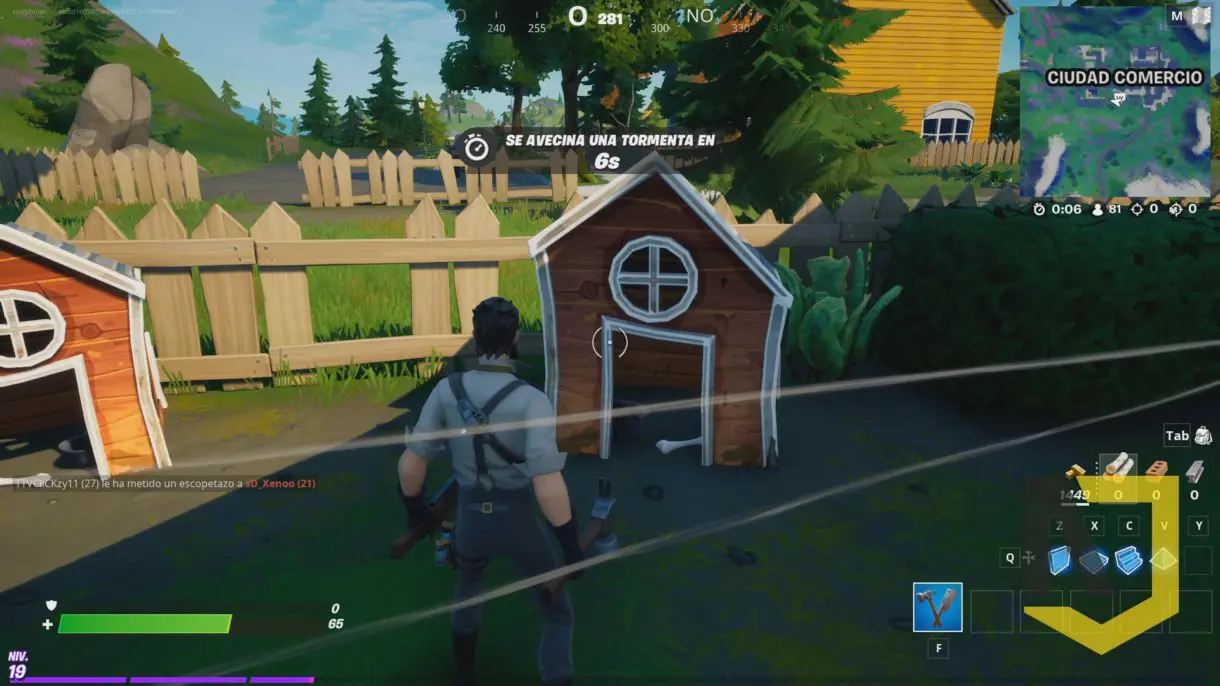 fortnite casetas