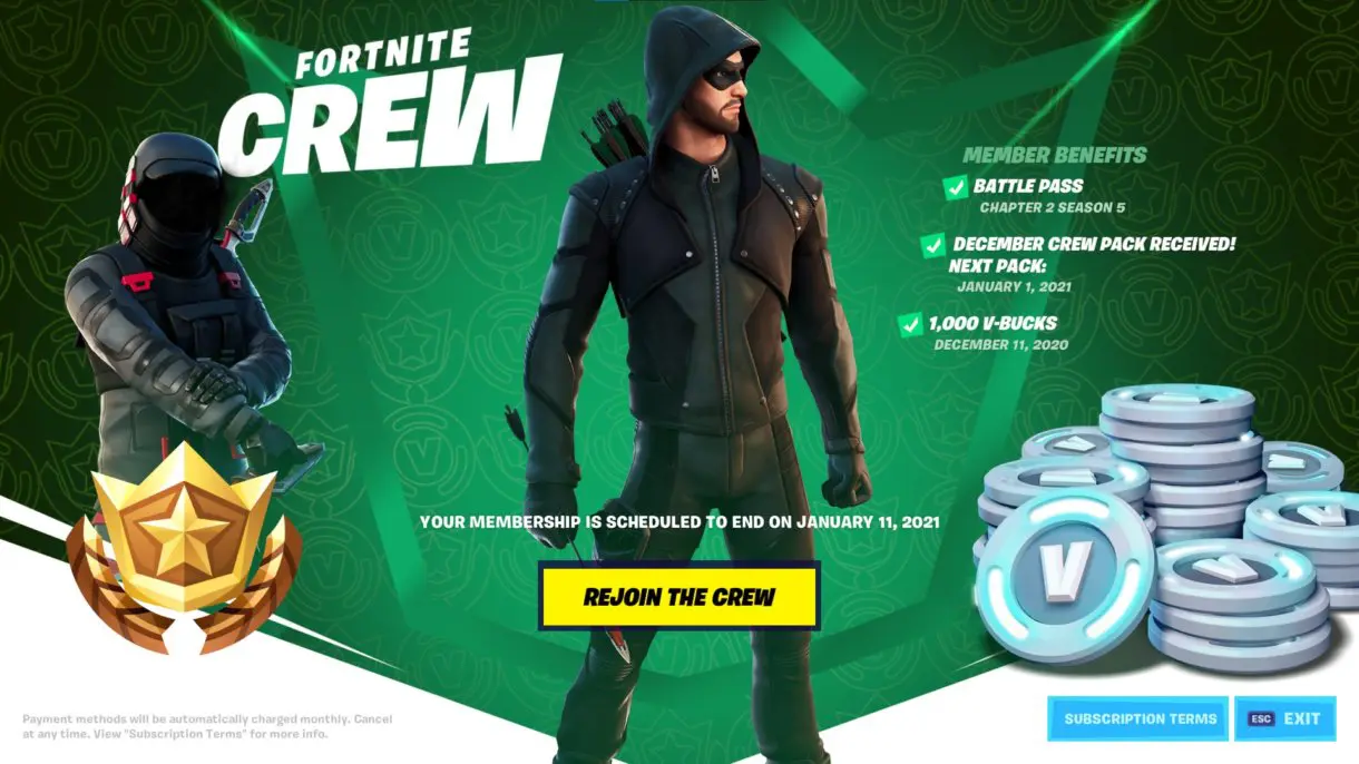 fortnite crew