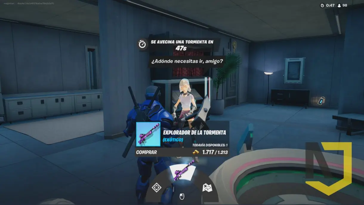 fortnite francotirador 1