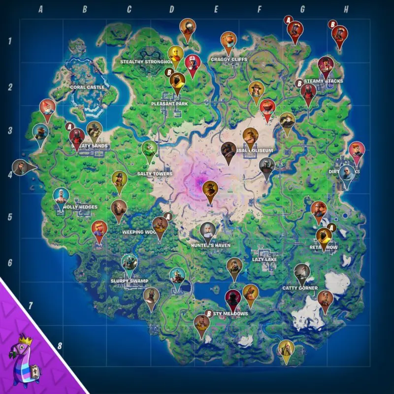 fortnite mapa