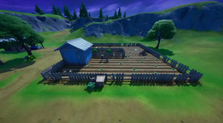 Imagen de Fortnite: Recoge una cesta de tomate de una granja cercana
