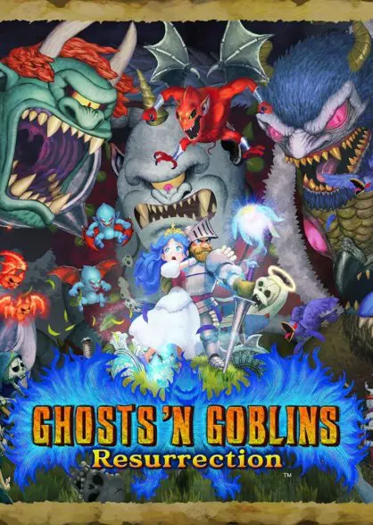 Portada de Ghosts 'n Goblins Resurrection