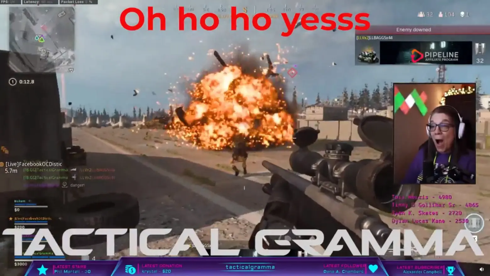 abuela del Warzone