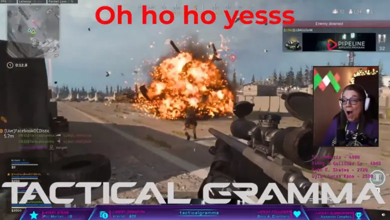 abuela del Warzone