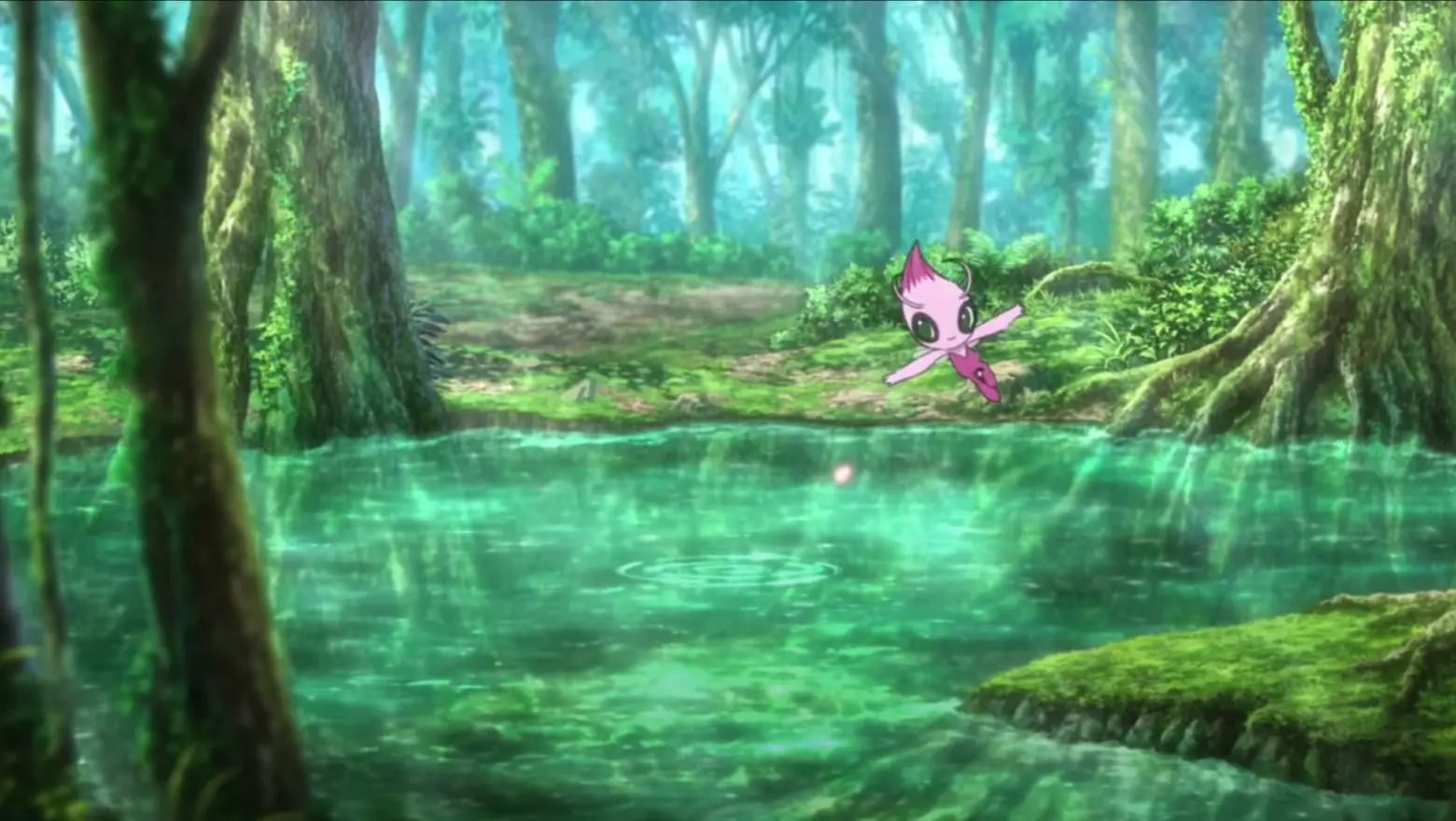 La Pelicula Pokemon Los Secretos de la Selva Celebi shiny