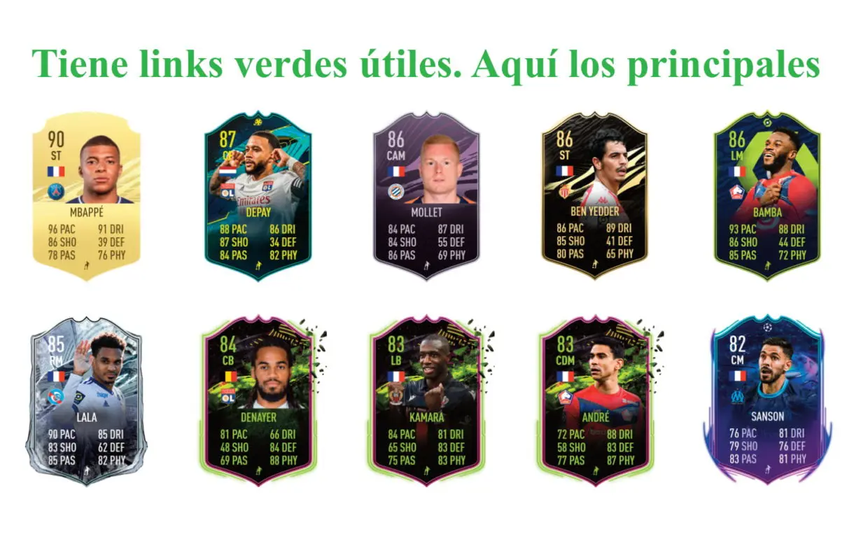 FIFA 21 Ultimate Team Aouar Freeze links verdes