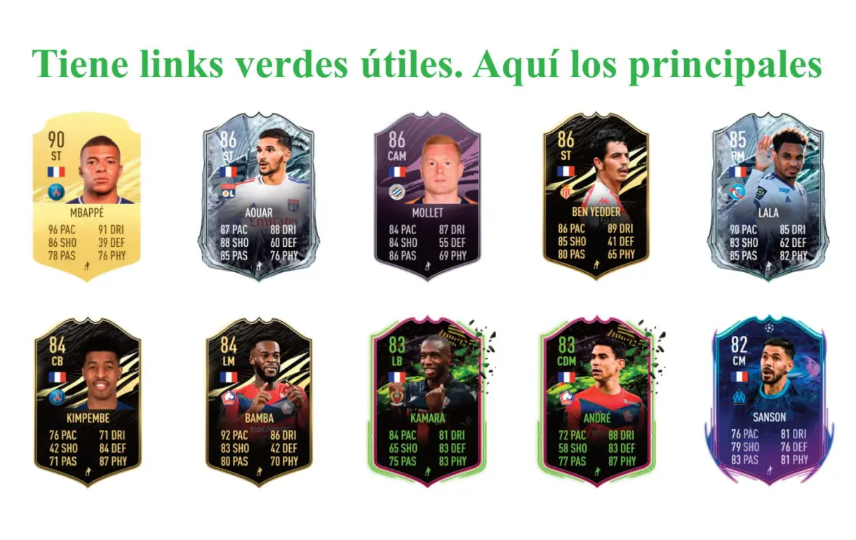 FIFA 21 Ultimate Team Ben Arfa Flashback links verdes
