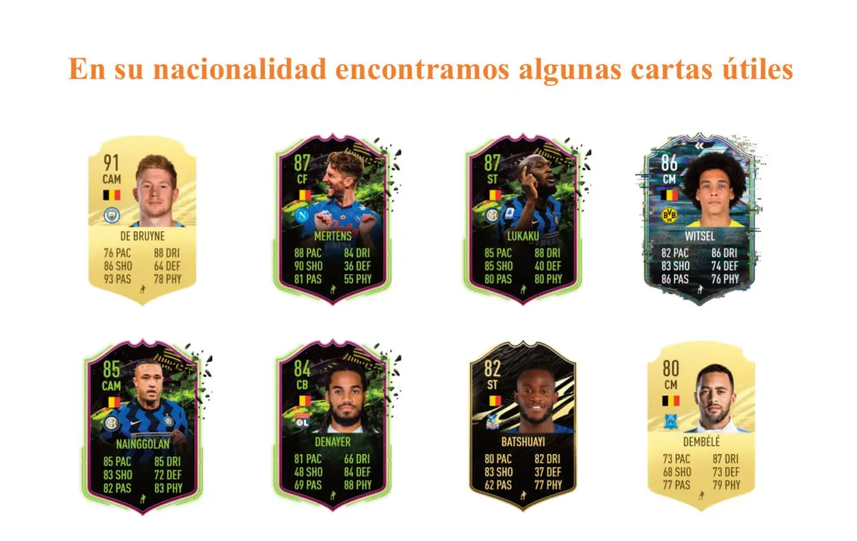 Carrasco IF links naranjas útiles FIFA 21 Ultimate Team