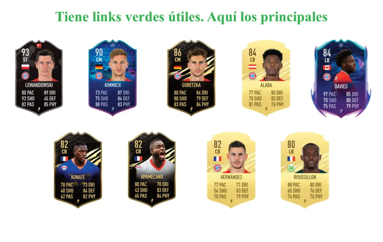 Coman TOTGS links verdes FIFA 21 Ultimate Team