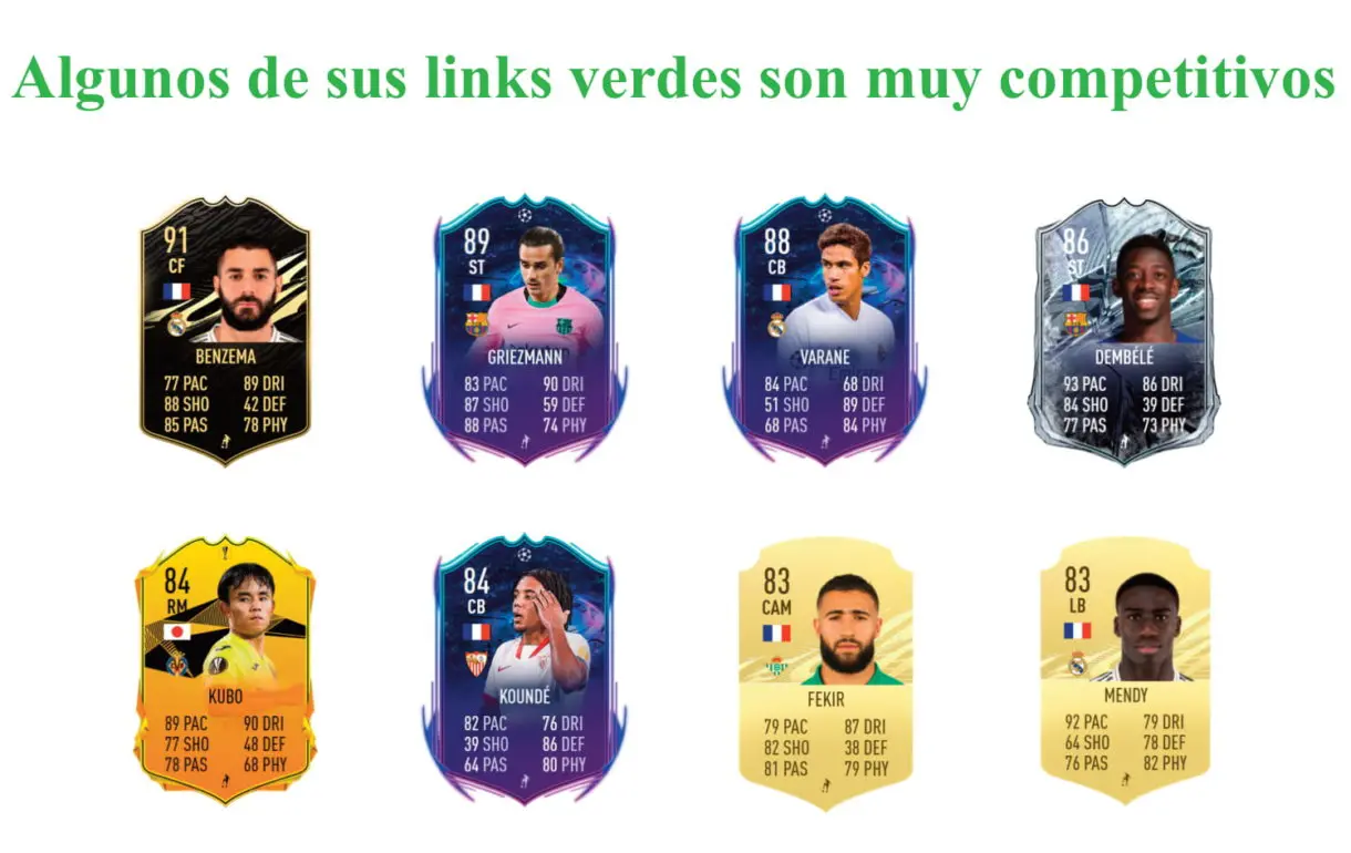 FIFA 21 Ultimate Team Francis Coquelin Showdown links verdes