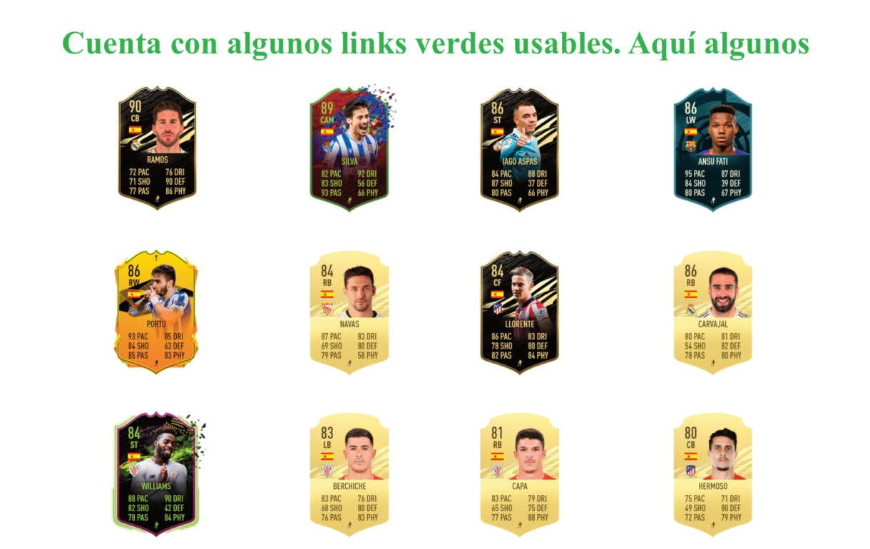 José Luis Gayá Freeze FIFA 21 Ultimate links verdes