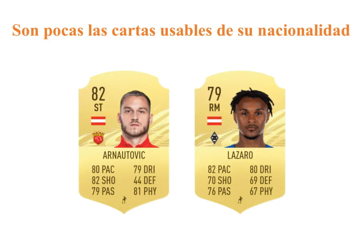 FIFA 21 Ultimate Team Laimer Freeze links naranjas
