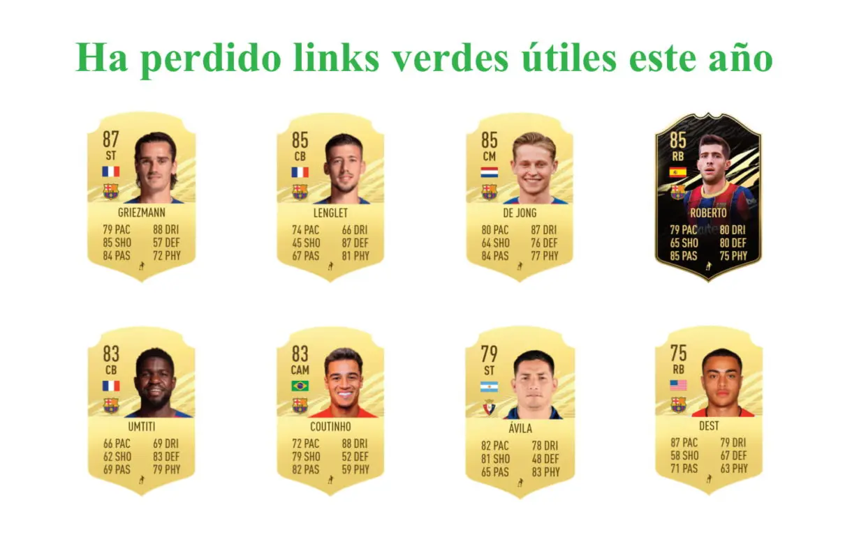 Leo Messi links verdes FIFA 21 Ultimate Team