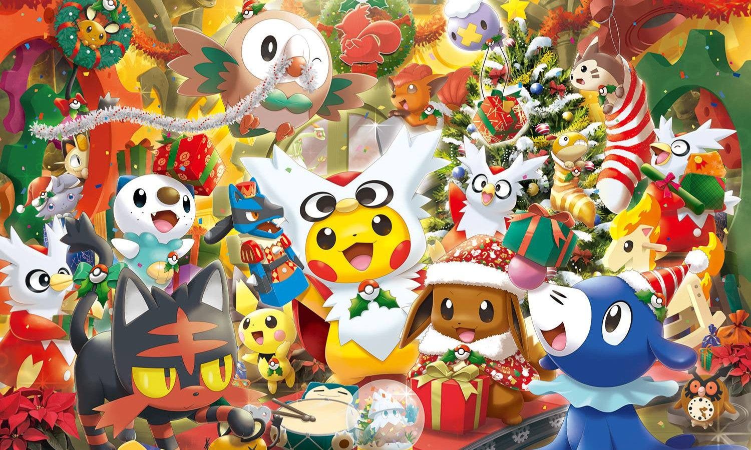 Compartir 87+ imagen pokemons de navidad