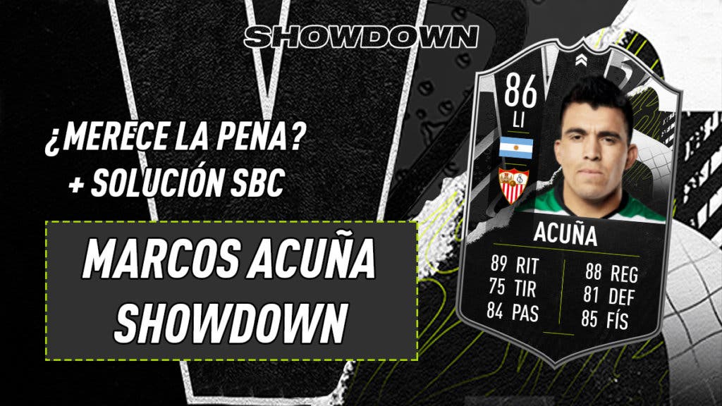 FIFA 21 Ultimate Team SBC Acuña Showdown