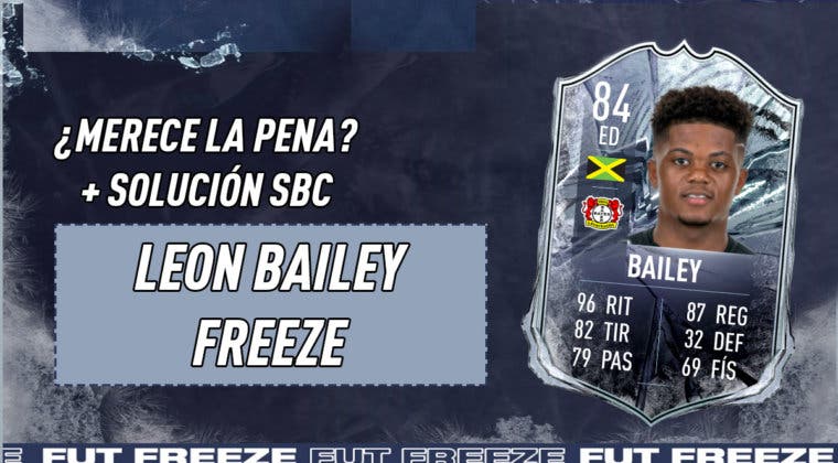 Imagen de FIFA 21: ¿Merece la pena Leon Bailey Freeze? + Solución de su SBC