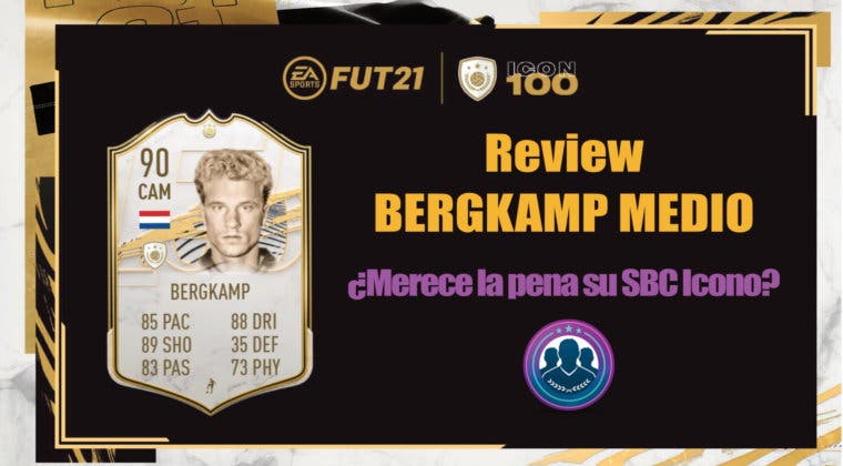 Imagen de FIFA 21: review de Bergkamp Icono Medio ¿Merece la pena hacer su SBC?