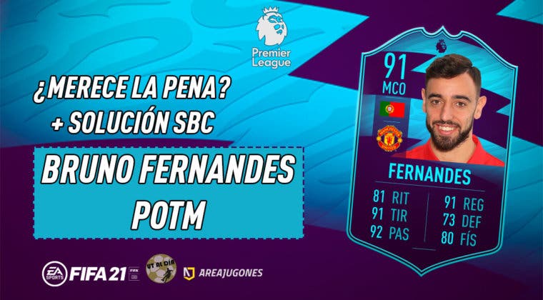 Imagen de FIFA 21: ¿Merece la pena Bruno Fernandes POTM? + Solución de su SBC