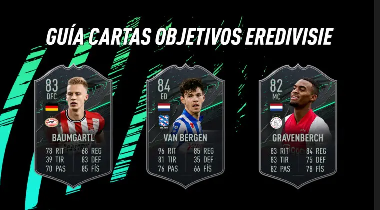 Imagen de FIFA 21: guía para conseguir a van Bergen, Baumgartl y Gravenberch Objetivos Eredivisie