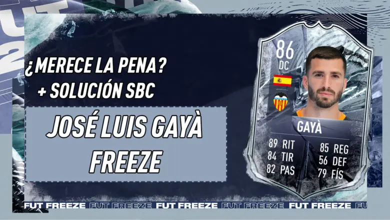 FIFA 21 Ultimate Team Gayà Freeze SBC