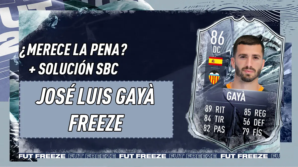 FIFA 21 Ultimate Team Gayà Freeze SBC