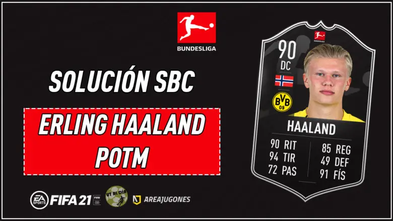 FIFA 21 Ultimate Team SBC Haaland POTM Noviembre Bundesliga