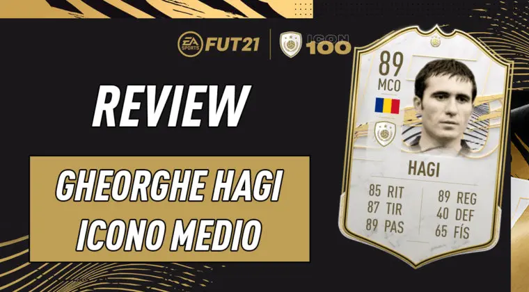 Imagen de FIFA 21 Icon Swaps: ¿Merece la pena Gheorghe Hagi Medio? Review del Icono