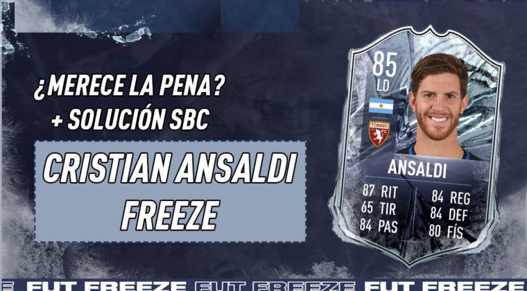 Imagen de FIFA 21: ¿Merece la pena Cristian Ansaldi Freeze? + Solución de su SBC