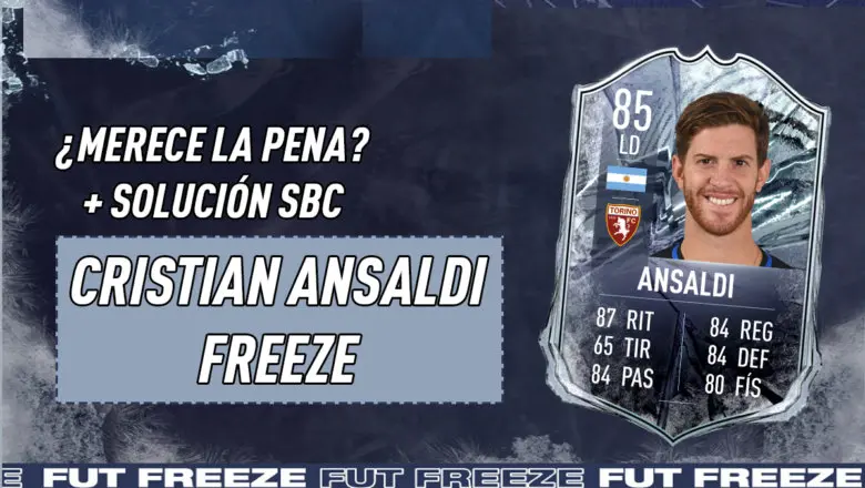 FIFA 21 Ultimate Team SBC Ansaldi Freeze