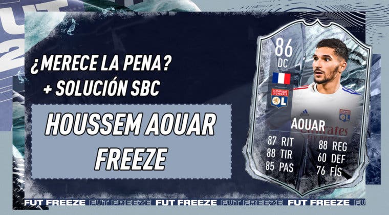 Imagen de FIFA 21: ¿Merece la pena Houssem Aouar Freeze? + Solución del SBC