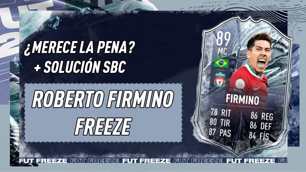 FIFA 21 Ultimate Team Firmino Freeze SBC