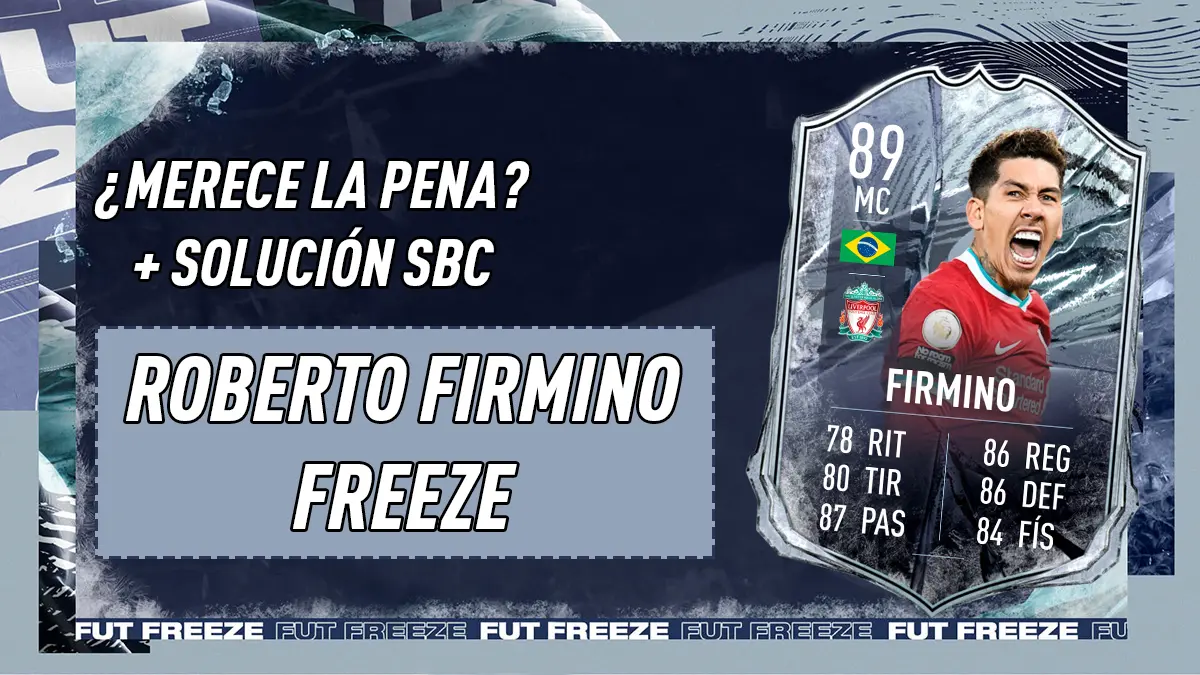 FIFA 21 Ultimate Team Firmino Freeze SBC