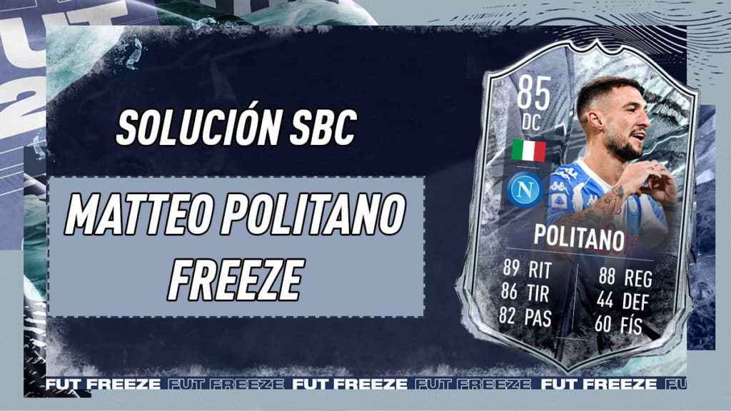 FIFA 21 Ultimate Team SBC Politano Freeze