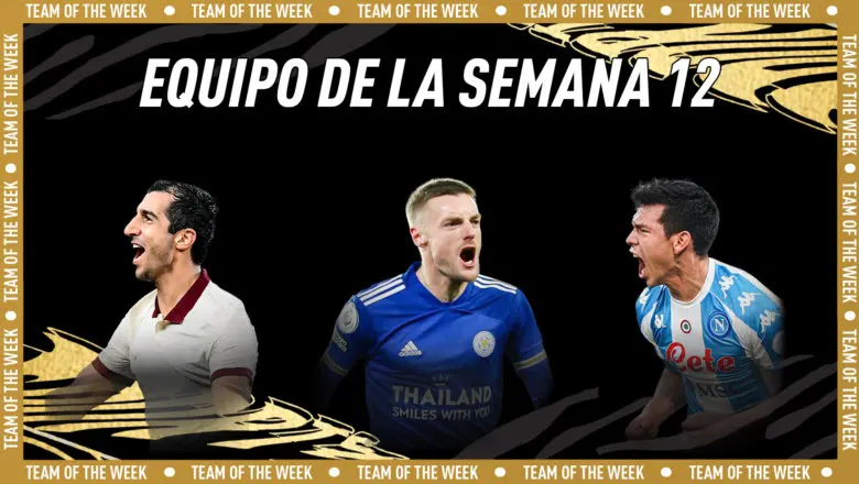 FIFA 21 Ultimate Team Equipo de la Semana TOTW 12