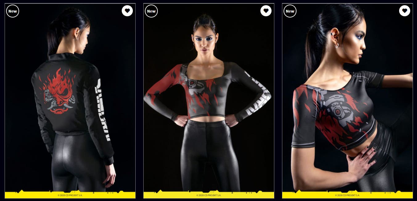 Cyberpunk 2077 lanza una espctacular línea de ropa junto a BlackMilk