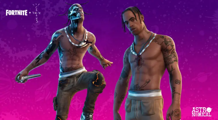 Imagen de Travis Scott desvela el dinero que ganó con su concierto virtual en Fortnite