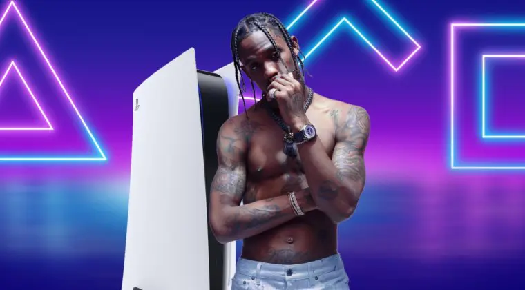 Imagen de El músico Travis Scott lanzará una PS5 especial y estaría desarrollando un videojuego