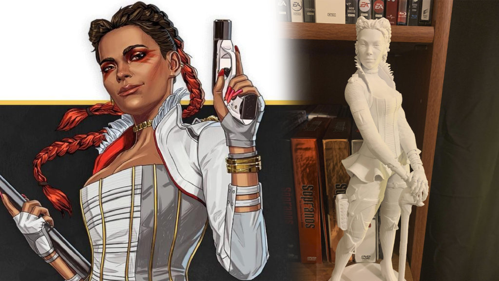 apex legends loba estatua
