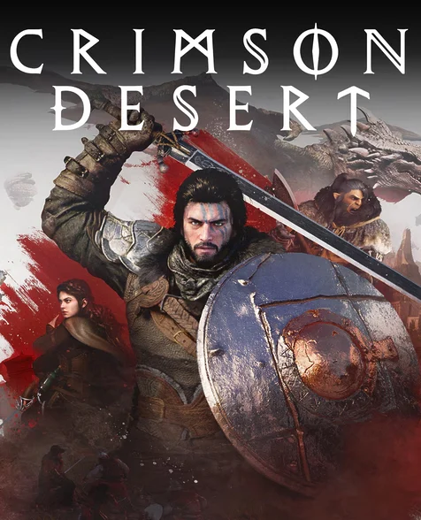 Portada de Crimson Desert