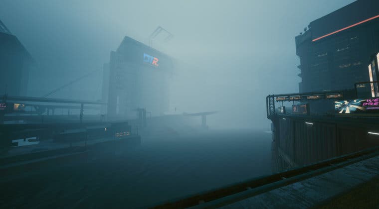Imagen de Night City se convierte en un lugar más gris y neblinoso con un nuevo mod de Cyberpunk 2077