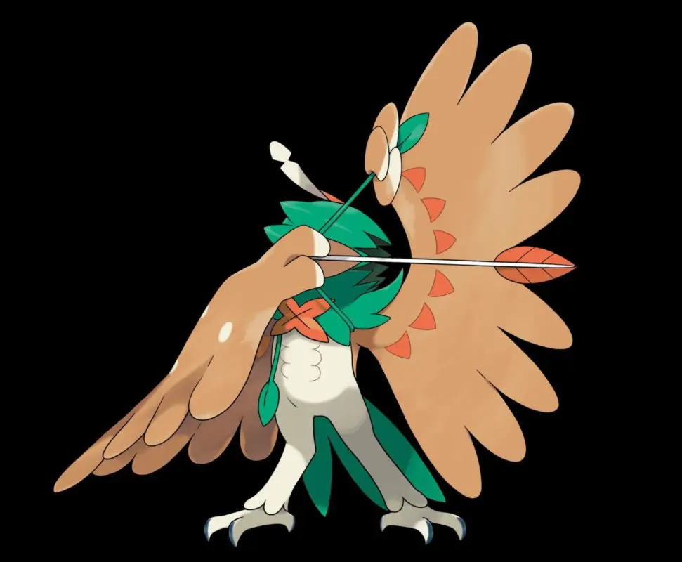 Decidueye Pokemon inicial