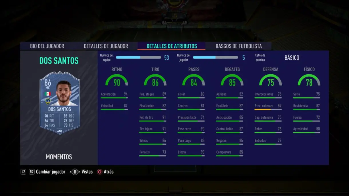 FIFA 21 Ultimate Team Jonathan dos Santos Moments.