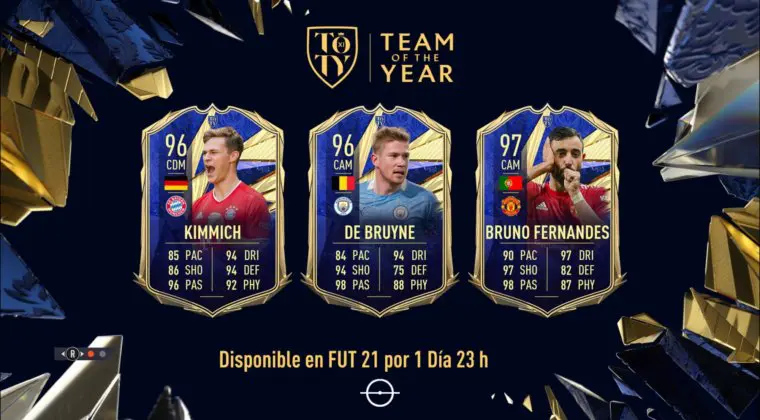 Imagen de FIFA 21: los centrocampistas TOTY ya están disponibles. Estas son sus medias y estadísticas