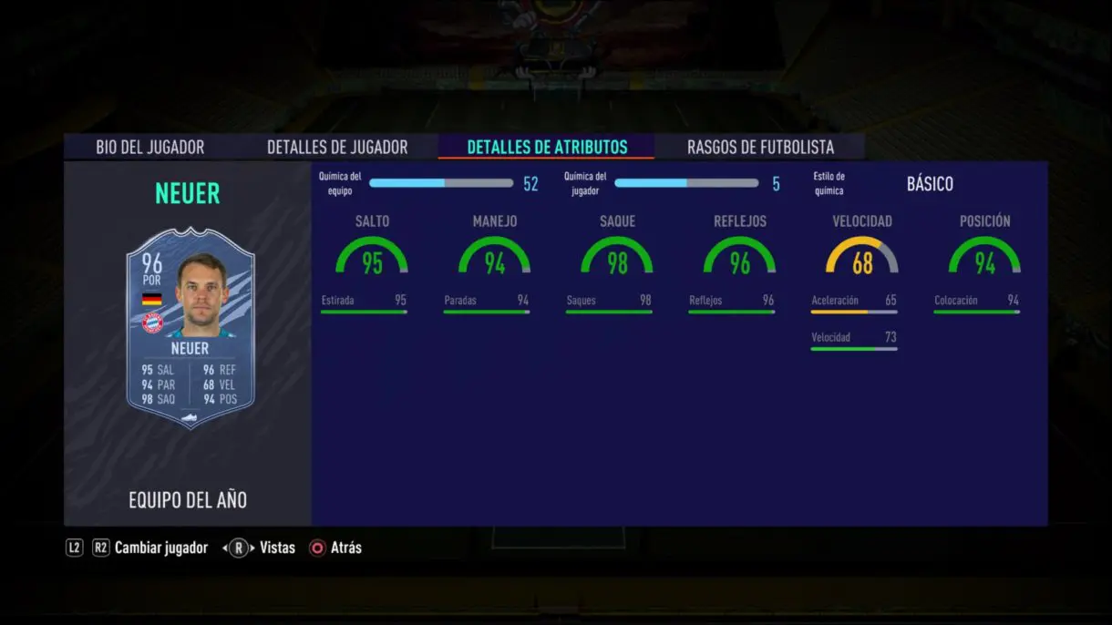 FIFA 21 Ultimate Team Manuel Neuer TOTY