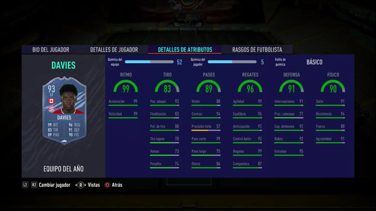 FIFA 21 Ultimate Team Alphonso Davies TOTY