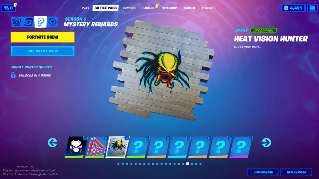 fortnite predator 1